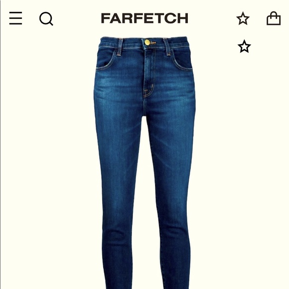 J Brand - Cropped, Skinny Jeans - Picture 4 of 5